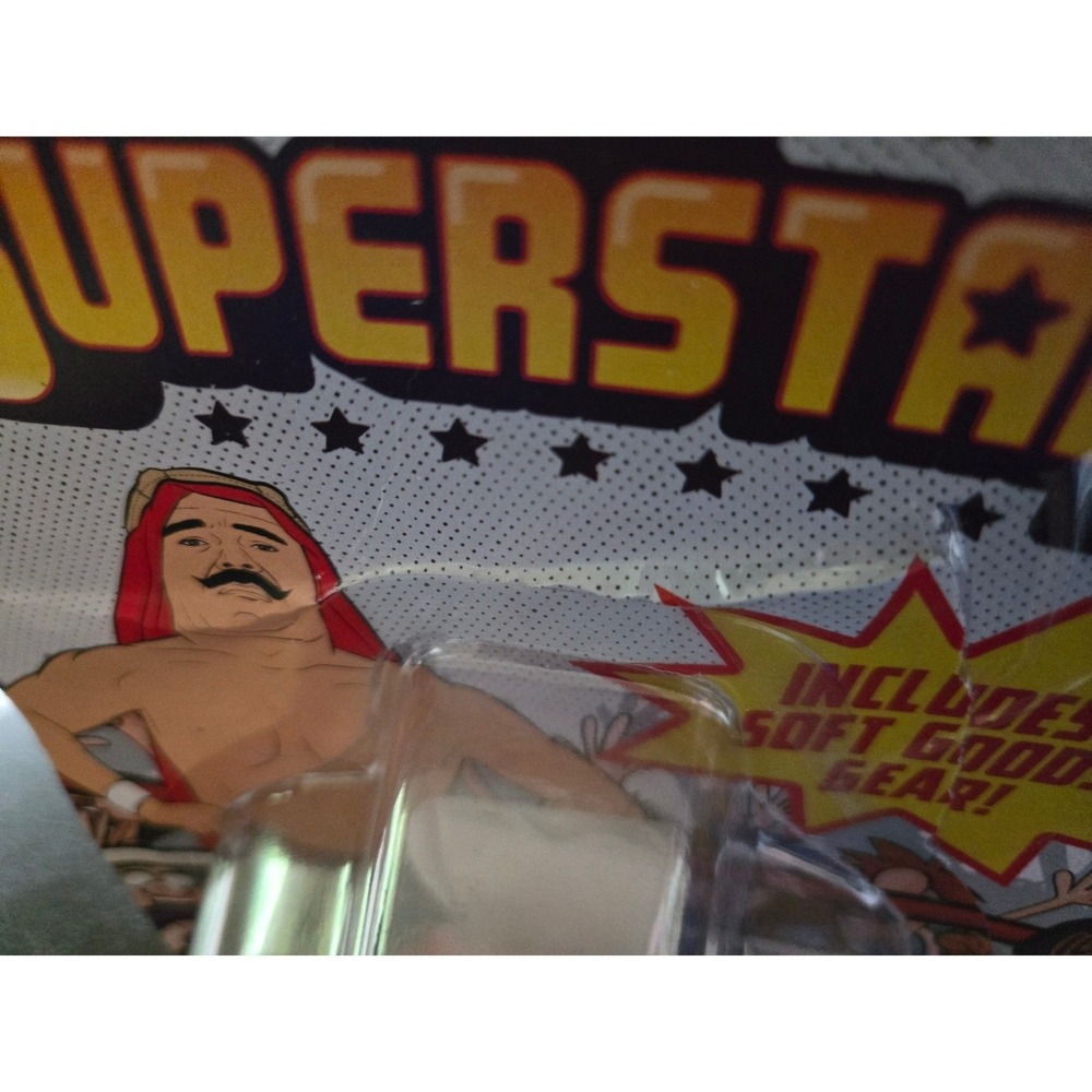 Mattel Action Figure Men 6in Blue WWE Superstars Series 14 Iron Sheik - Picture 5 of 6